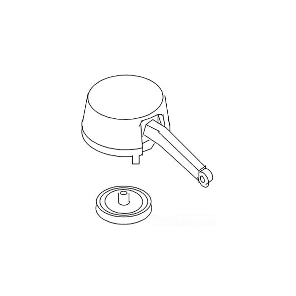 B　1225 Kohler Genuine Parts 83451 Fill Valve Cap Assembly